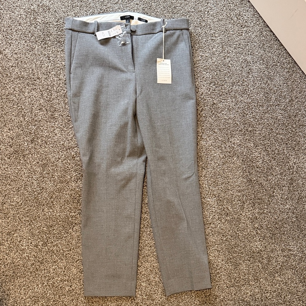 J. Crew Gray Cropped Dress Pants Size 12